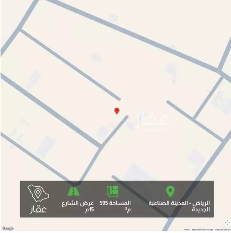 أرض 595 م² في المصفاة 4