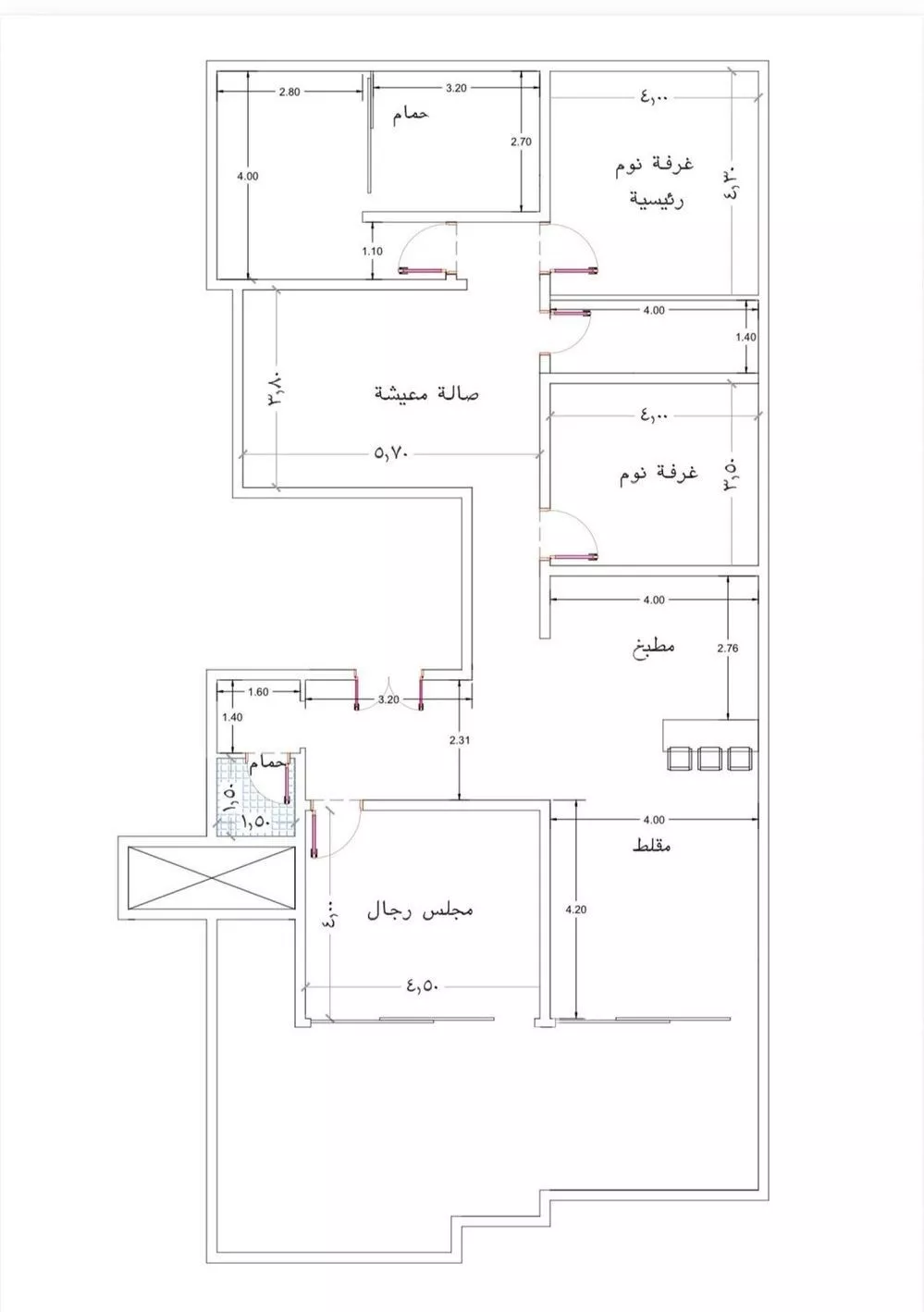 فيلا 4 غرف في الريان 3