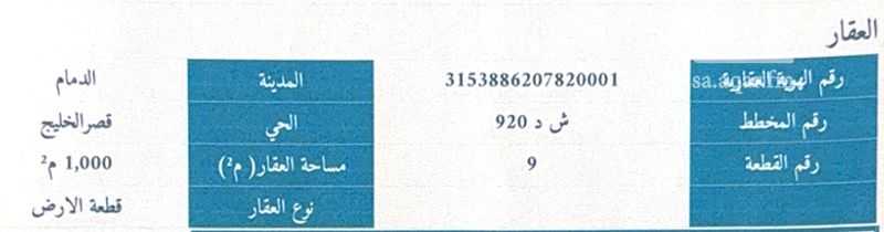 land in Qasr Al Khaleej, Eastern Province 2