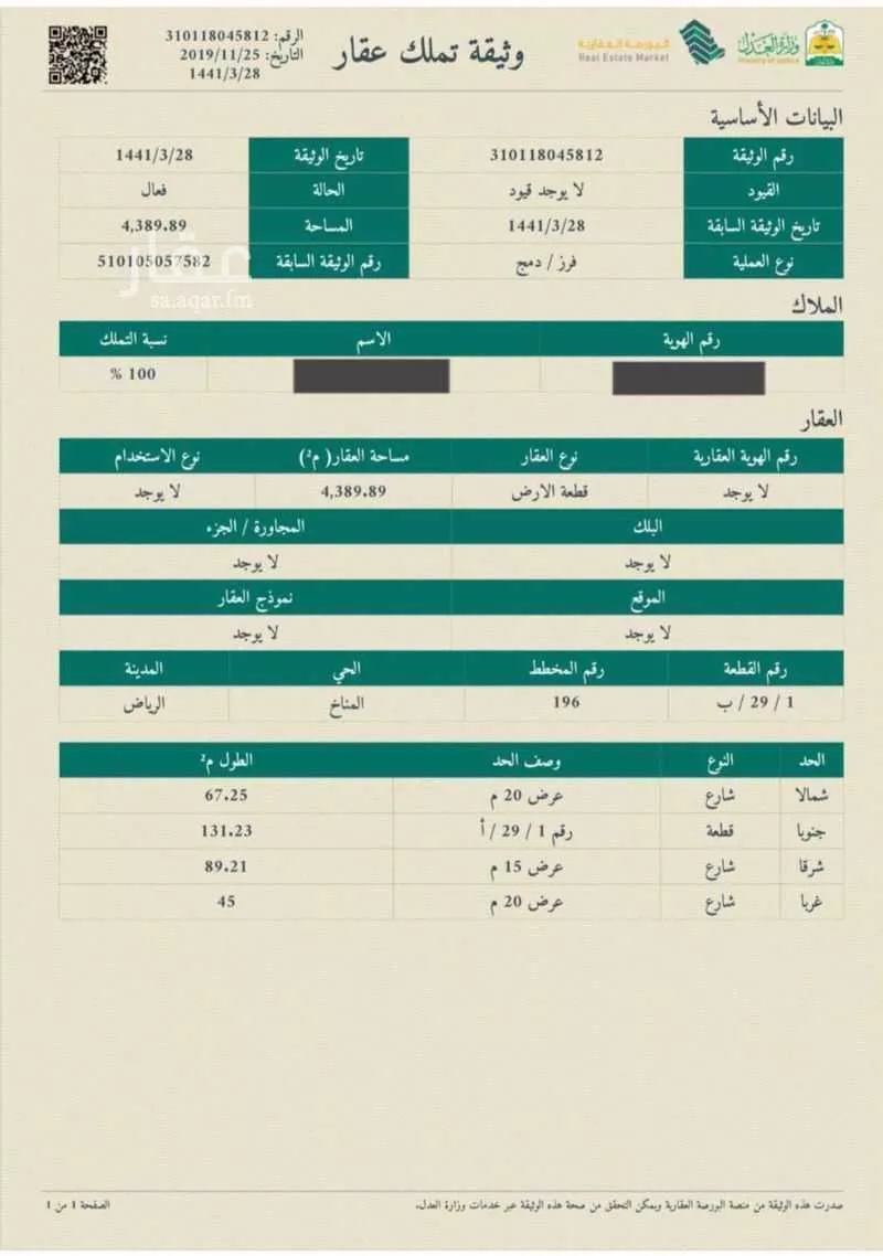 أرض 16415 م² في المناخ 8
