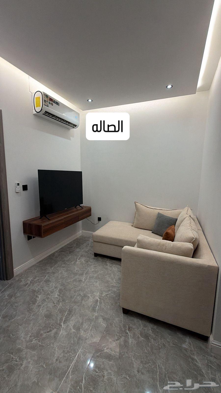 شقة 1 غرف في الراكة الجنوبية 3