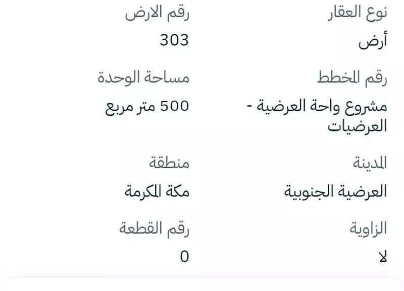 500 sqm land in Al Mashair 2