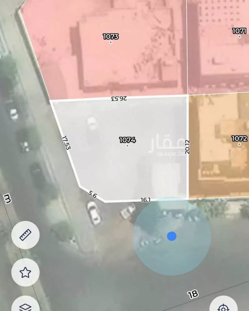 أرض 457 م² في الخالدية 5