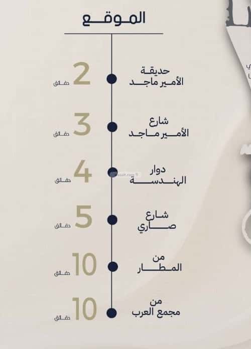 شقة 3 غرف في الربوة 8
