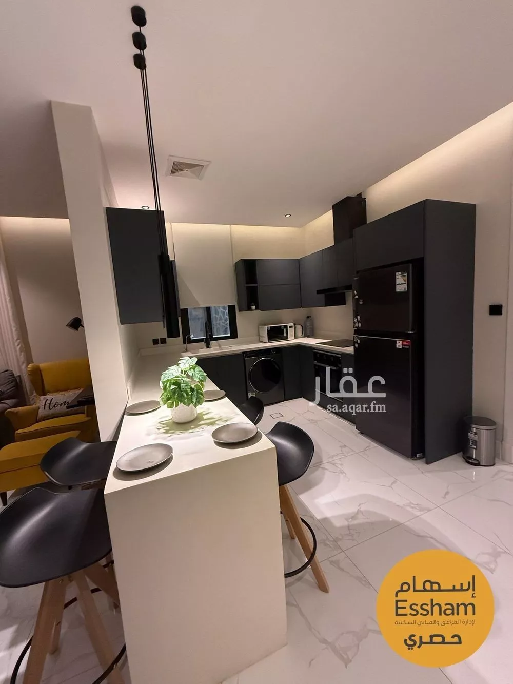 شقة 2 غرف في الحمرا 3