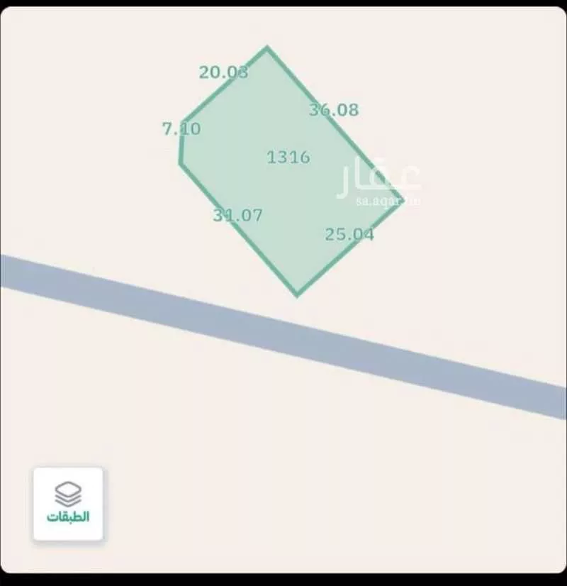 887 sqm land in Al Mulaysaa 2