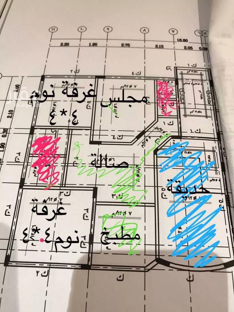 دور 3 غرف في العقيق 20