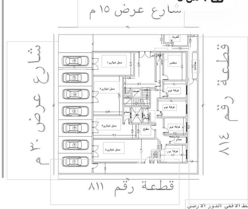 625 sqm building in Al Aridh 4