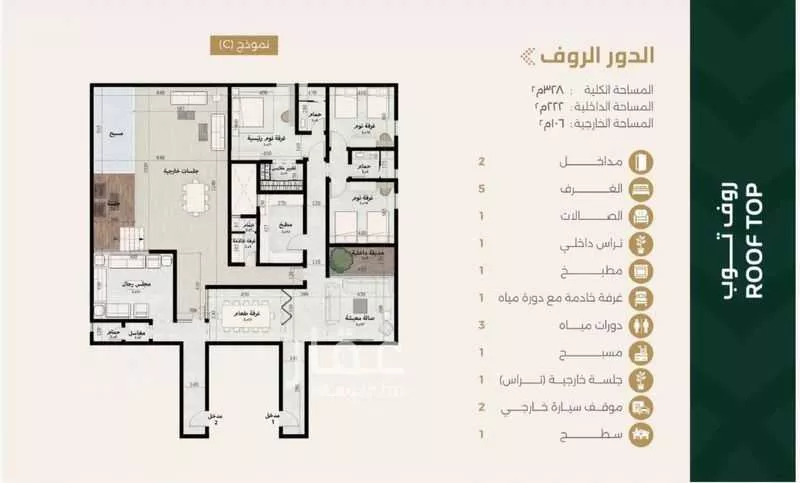 5 bedroom apartment in Al Rahmaniyyah 6