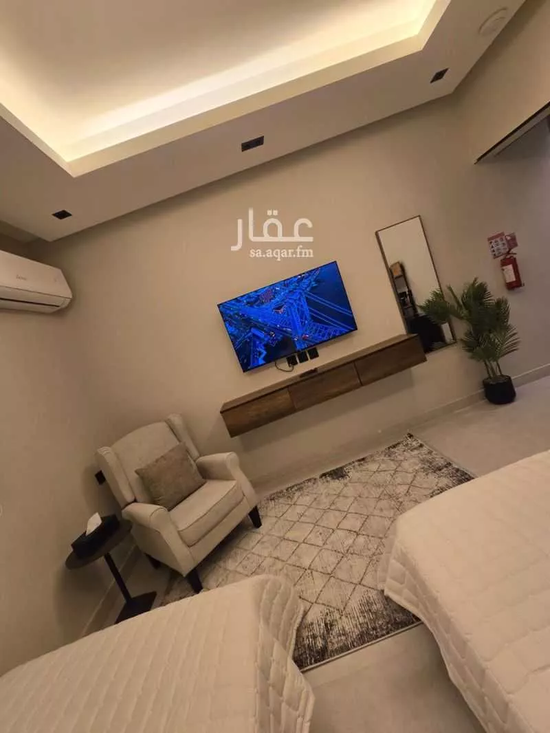 شقة 1 غرف في الملقا 8