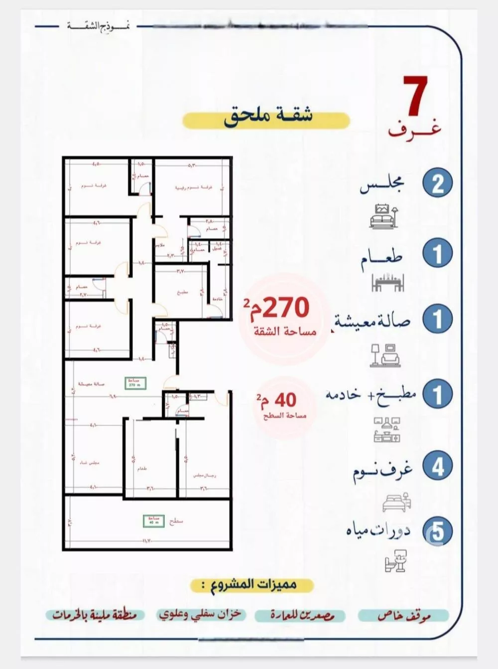 7 bedroom apartment in Al Nuzhah 2
