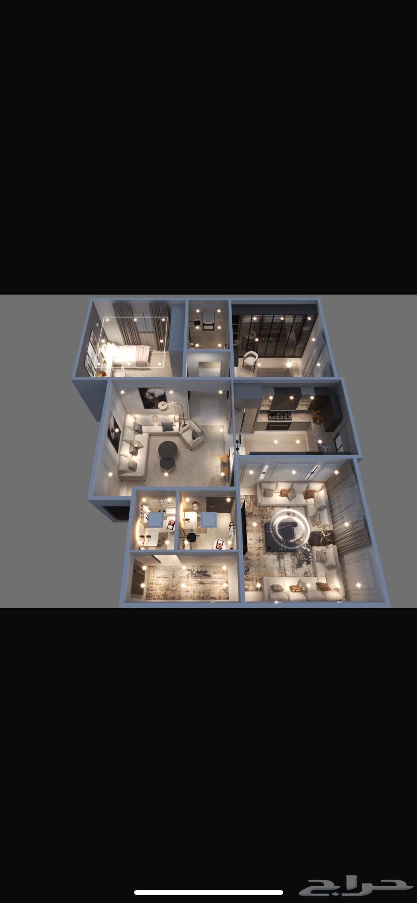 3 bedroom apartment in Al Naeem 5