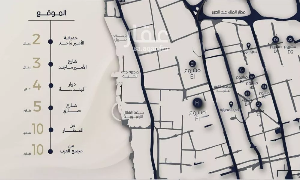 شقة 3 غرف في الربوة 5