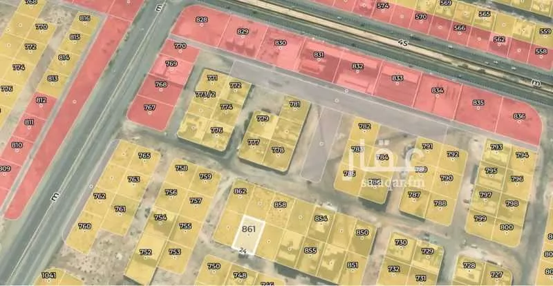 444 sqm land in Az Zomorod 6