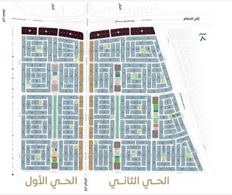 أرض 2114 م² في المطار 3