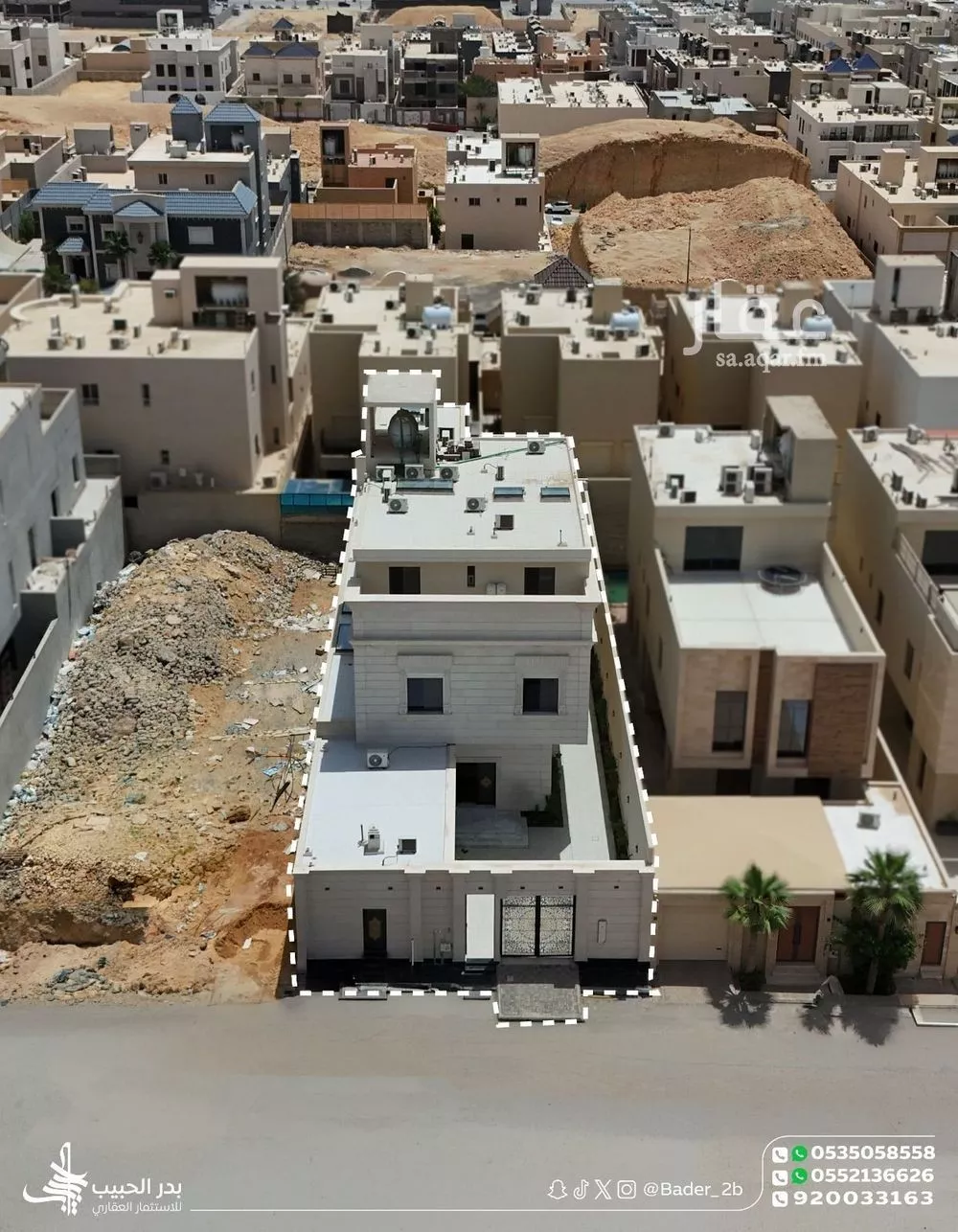 فيلا 7 غرف في النرجس 4