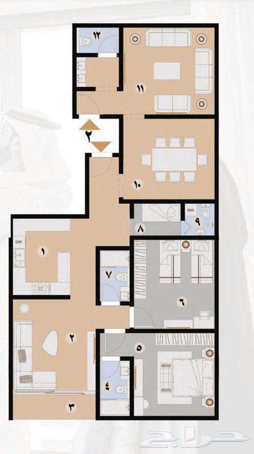 5 bedroom apartment in Al Nahda 2