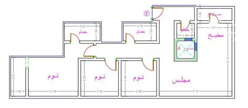 3 bedroom apartment in Al Narjis 3