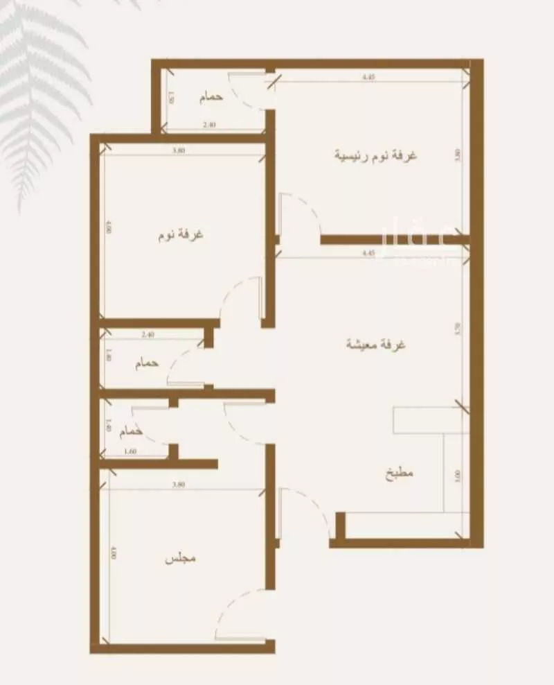 شقة 3 غرف في الصفا 4