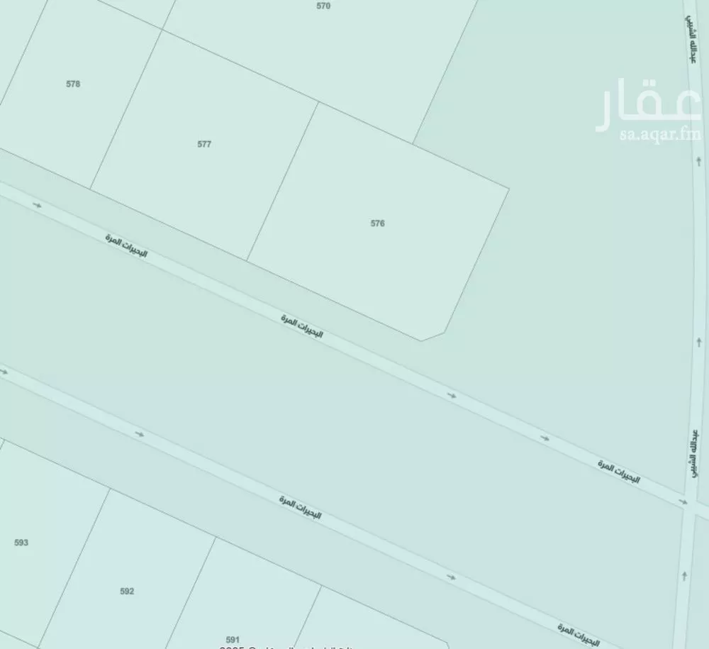 1075 sqm land in King Fahd 2