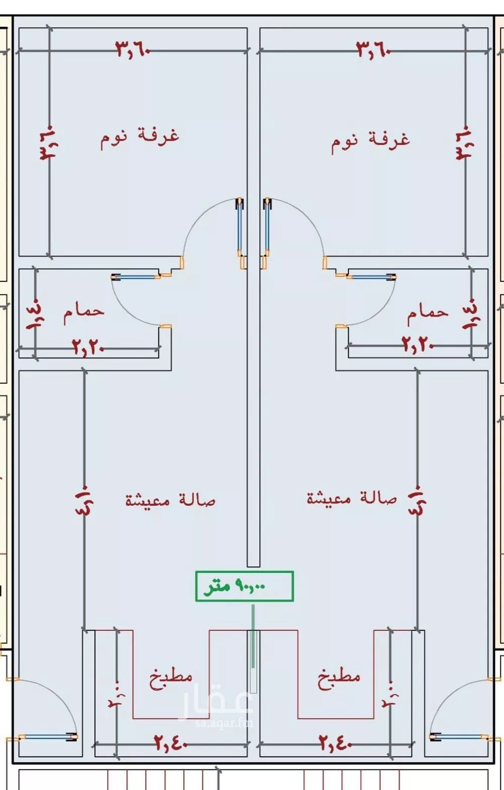 شقة 3 غرف في الياقوت 5