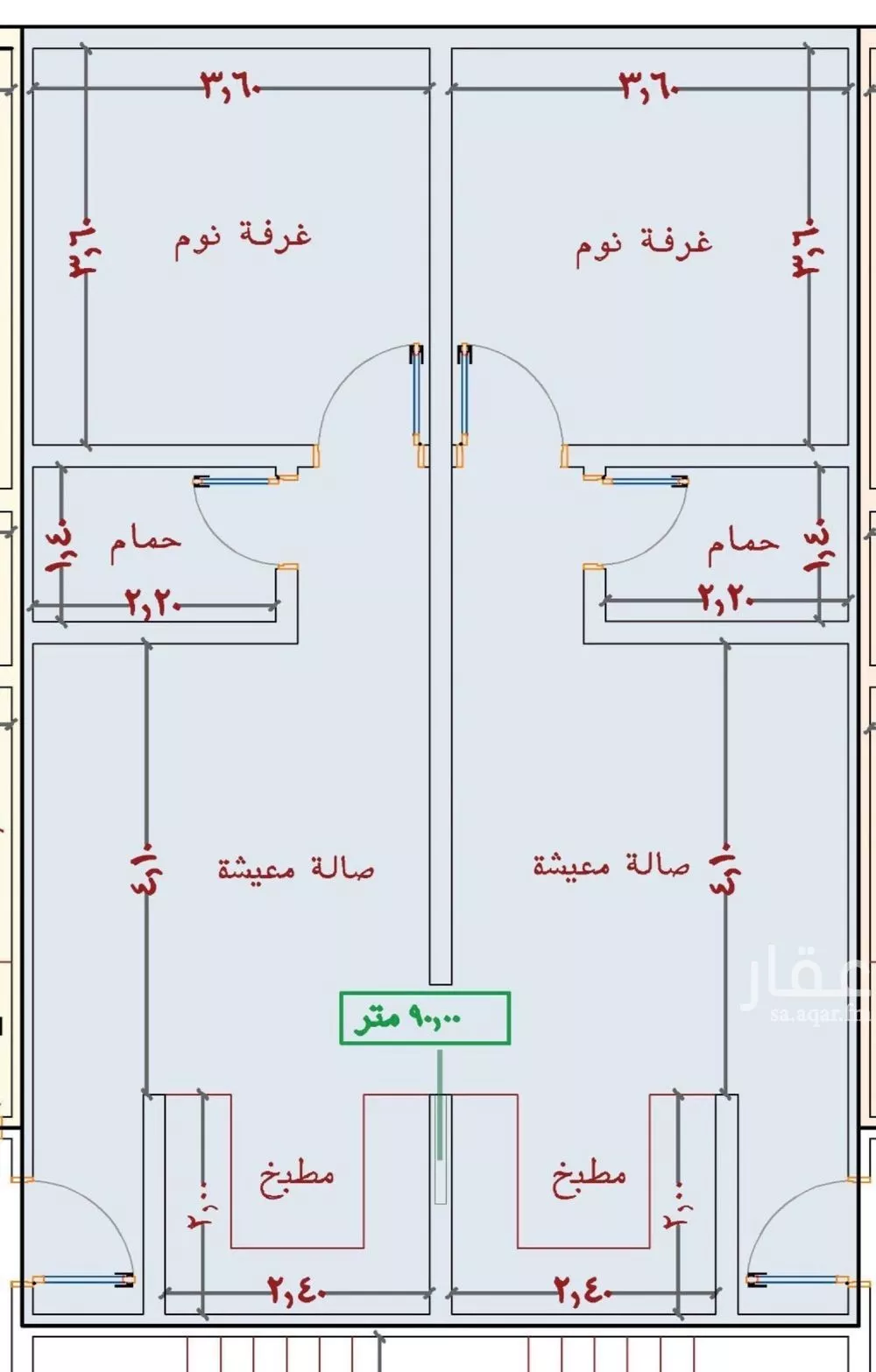 شقة 2 غرف في الياقوت 5