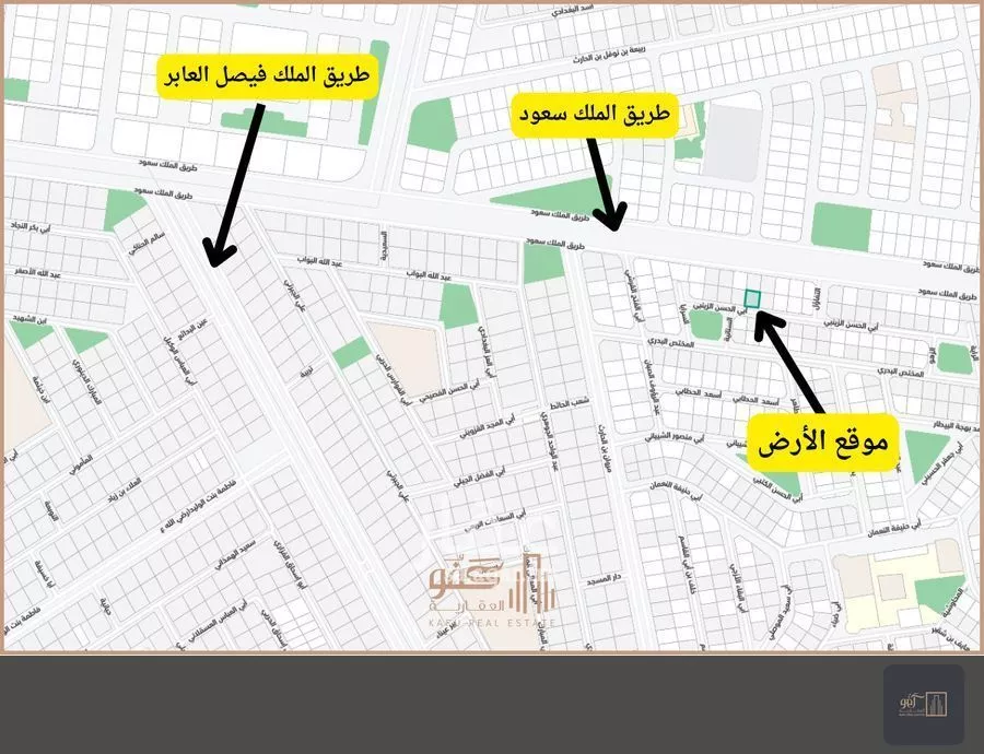 أرض 460 م² في المنارات 3