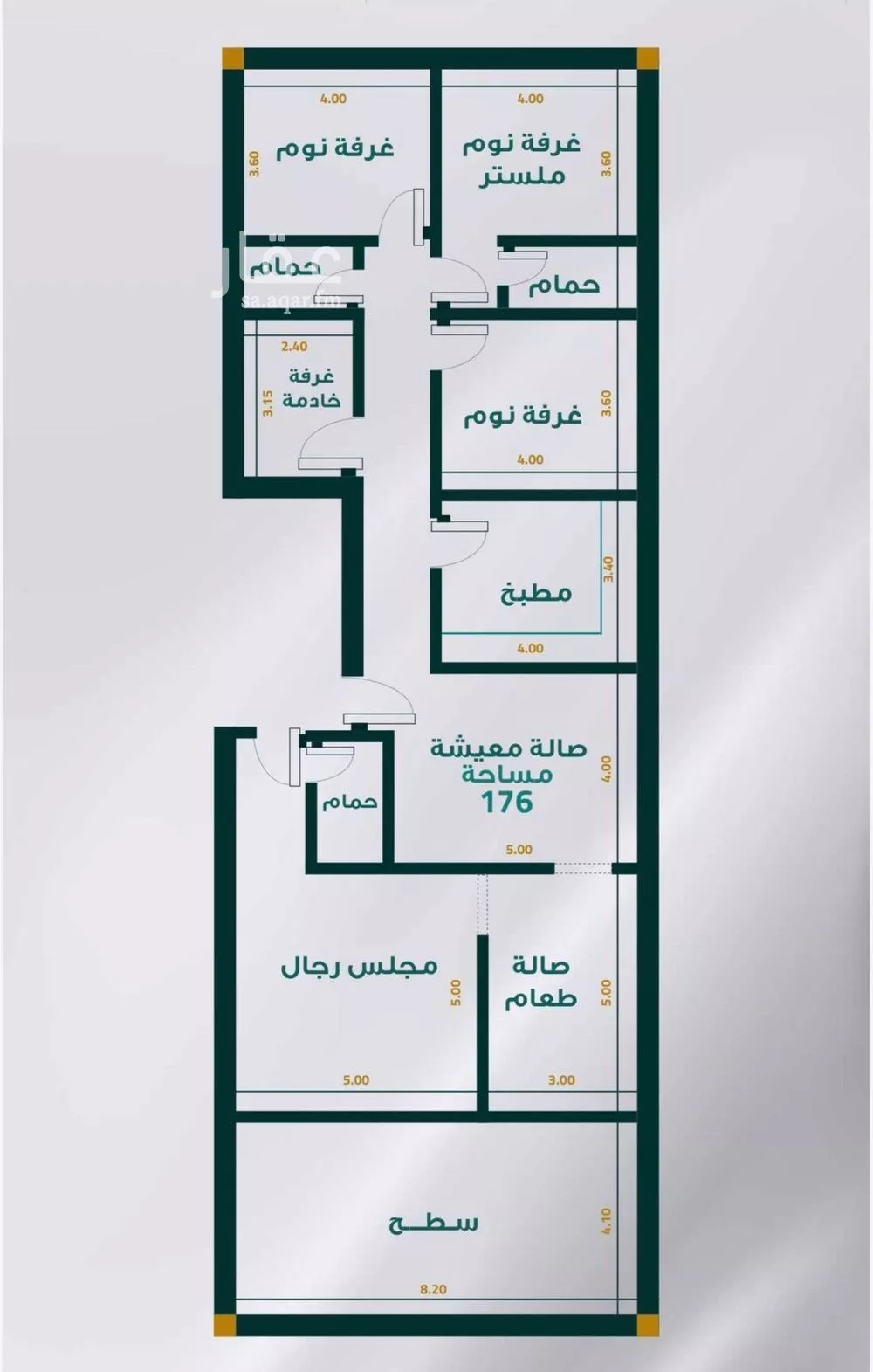 شقة 5 غرف في المريخ 3