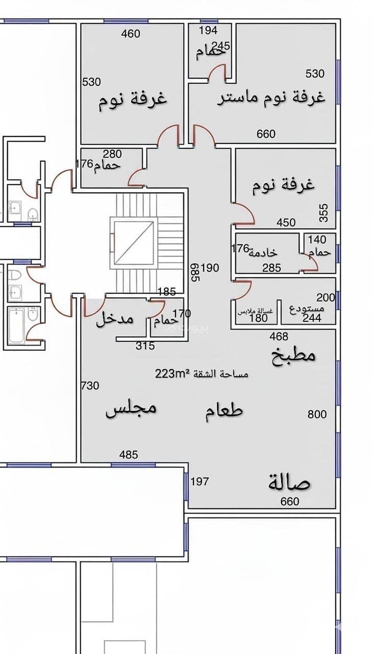 شقة 3 غرف في الورود، الرياض 4