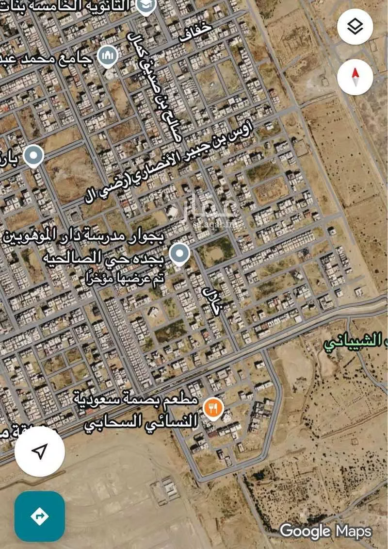 أرض 449 م² في الصالحية 4