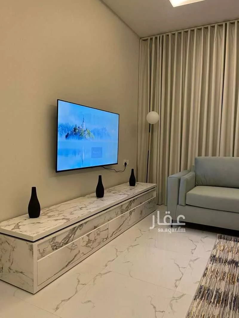 شقة 1 غرف في النرجس 7