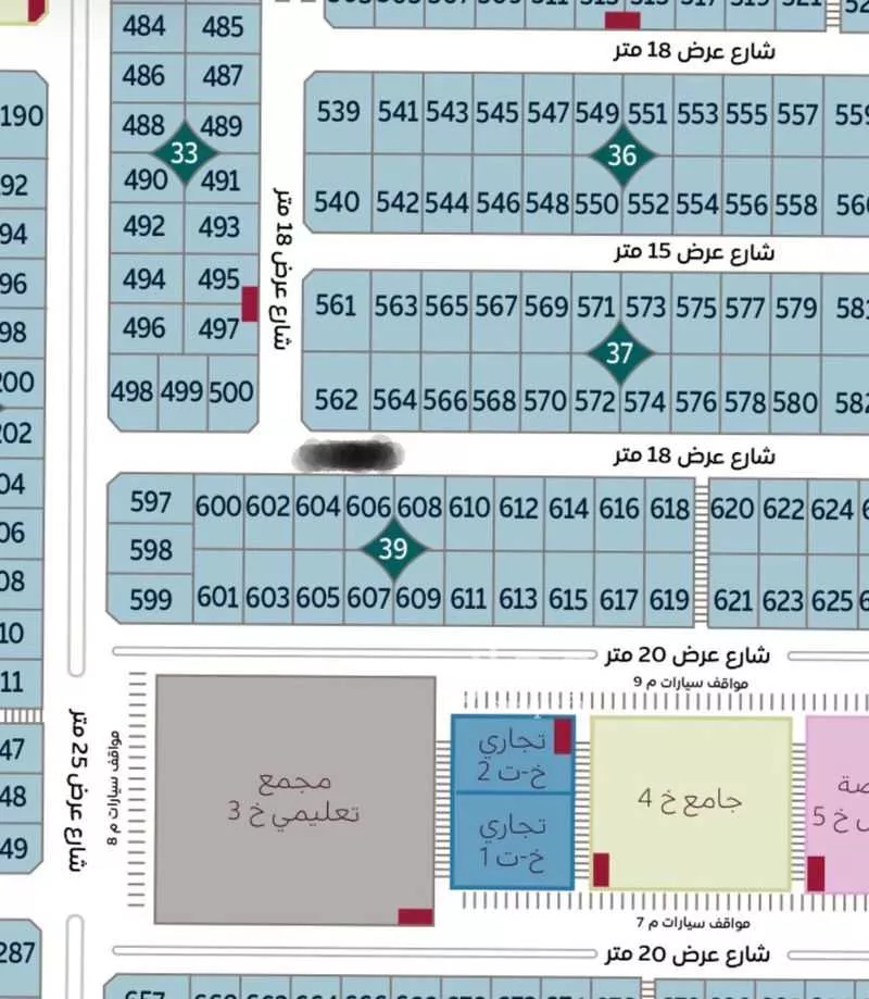 599 sqm land in Al Matar 3