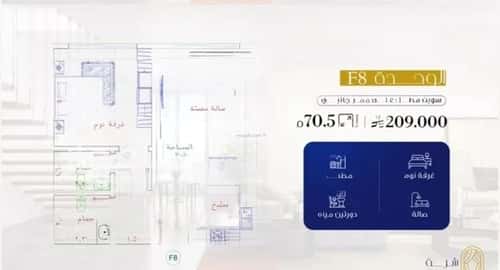 1 bedroom apartment in Al Fayha 6