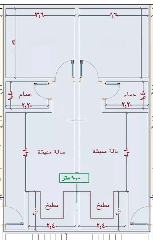 شقة 2 غرف في الياقوت 5