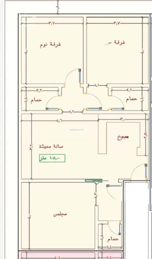 3 bedroom apartment in Al Yaqout 3