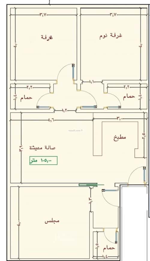 3 bedroom apartment in Al Yaqout 3