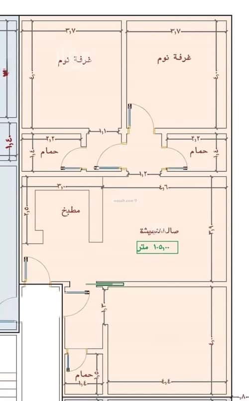 2 bedroom apartment in Al Yaqout 4