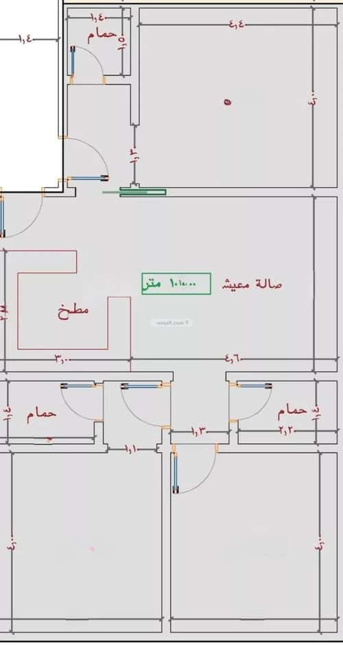 شقة 3 غرف في الياقوت 5