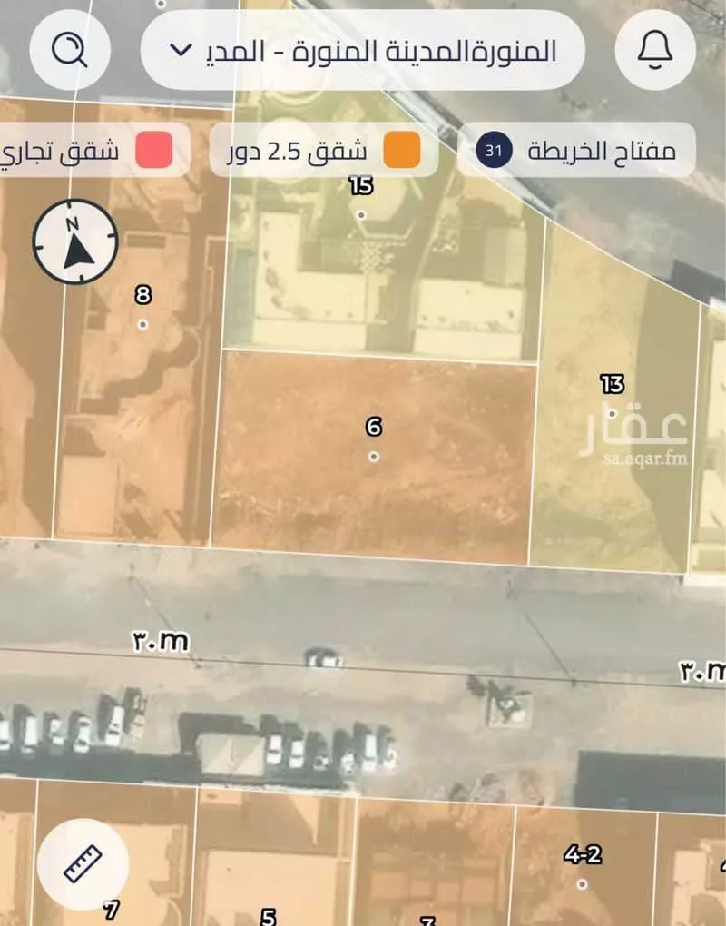 أرض 333 م² في السكب 3