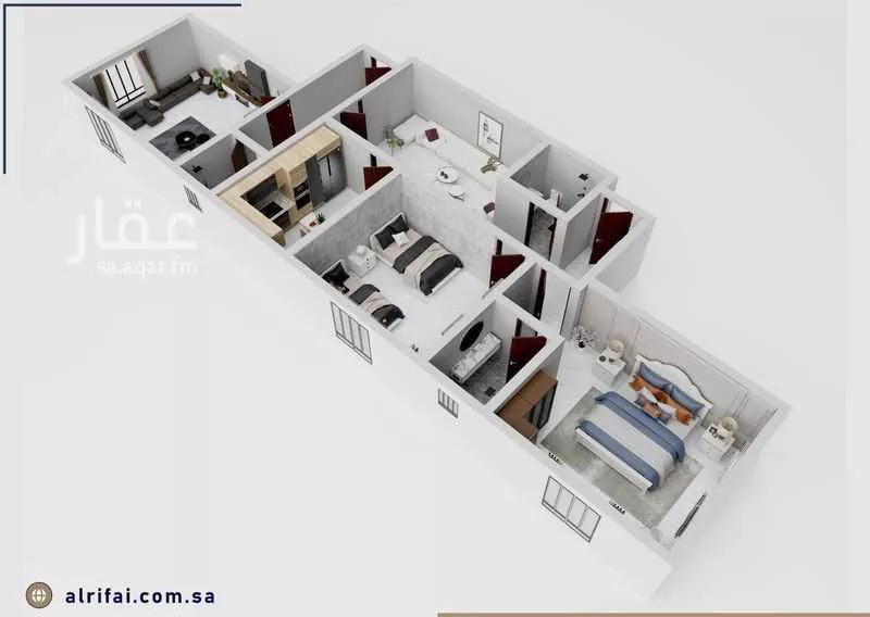 3 bedroom apartment in Al Bawadi 28