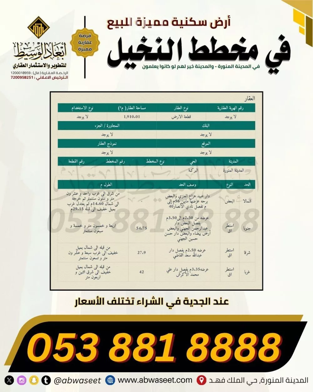 land in Al Nakheel, Madinah 5