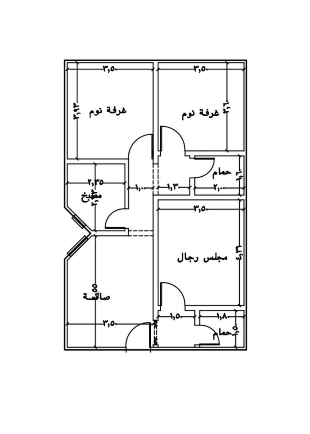 3 bedroom apartment in Al Rehab, Qassim Region 2