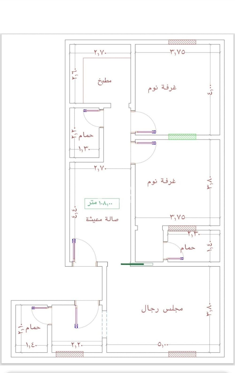 شقة 3 غرف في الجامعة، جدة 3