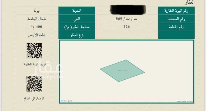 land in Housing of public security forces, Tabuk 2
