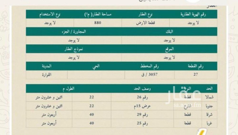 land in Al Rehab, Qassim Region 2