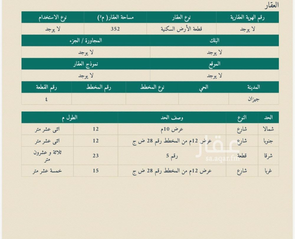 عقار  في الروضة، جازان 4