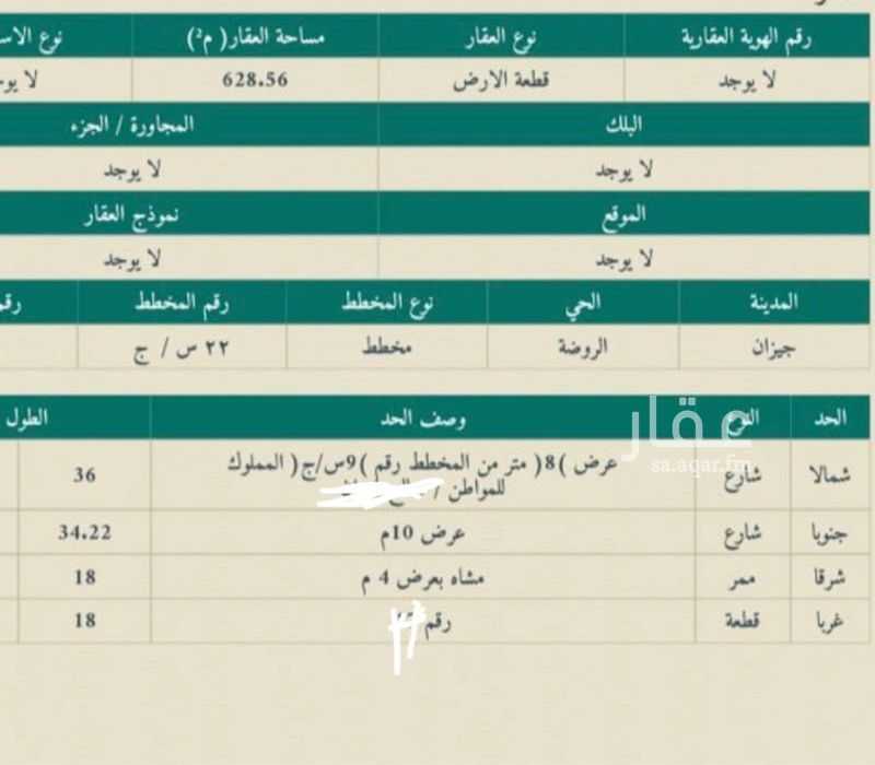 عقار  في الروضة، جازان 2