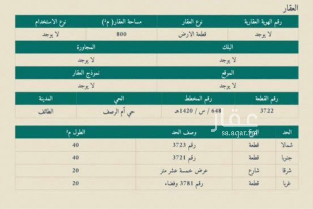 عقار  في الوسام، الطائف 2
