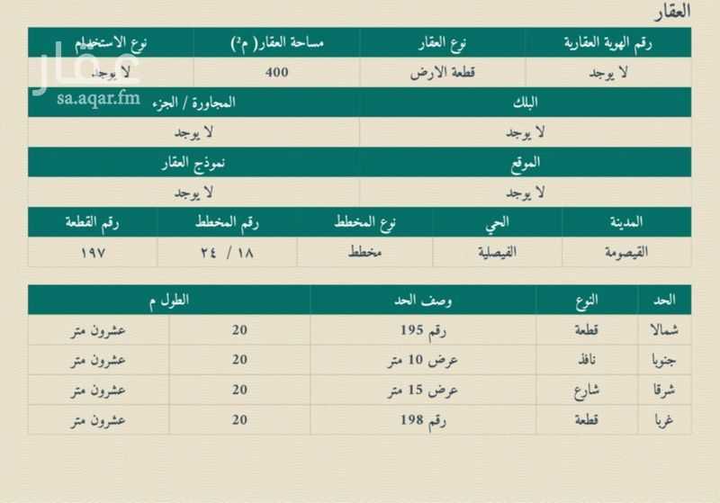 1 bedroom land in Ar Raid, Hafar Al Batin 2