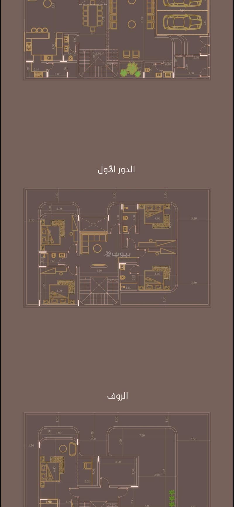 فيلا 3 غرف في البساتين، جدة 13